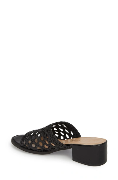 Shop Matisse Ditsy Slide Sandal In Black Leather