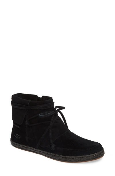 Shop Ugg Reid Boot In Black Suede