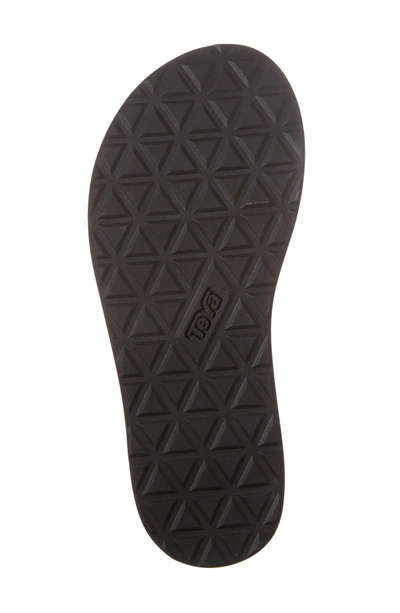 Shop Teva 'original Universal' Sandal In Campo Black/ White Fabric