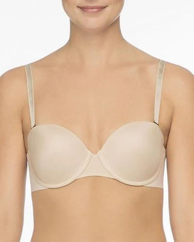Shop Spanx Up For Anything Strapless Bra In Champagne