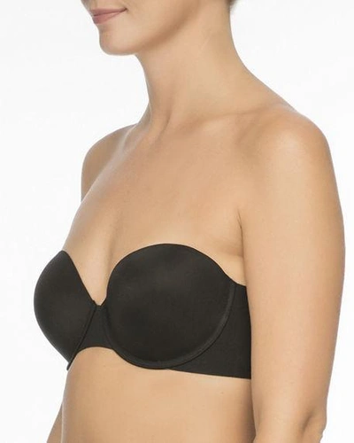 Shop Spanx Up For Anything Strapless Bra In Very Black
