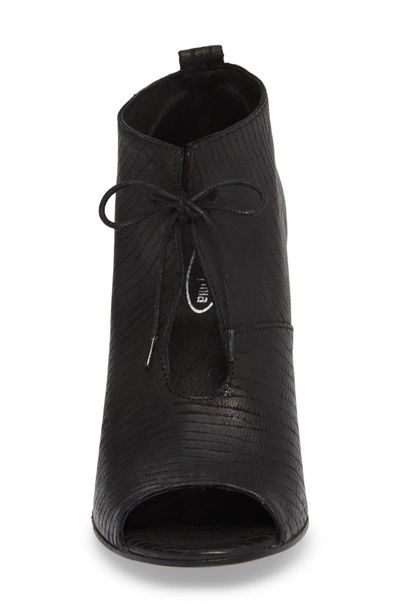 Shop Sheridan Mia Lacey1 Bootie In Black Leather