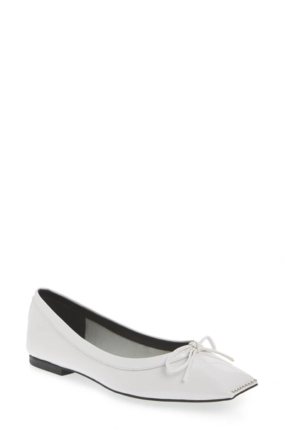 Jeffrey campbell achira square toe flats 2025