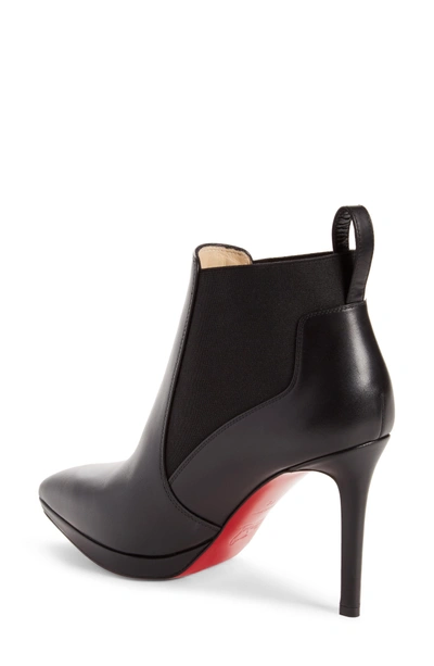 Shop Christian Louboutin Crochinetta Bootie In Black