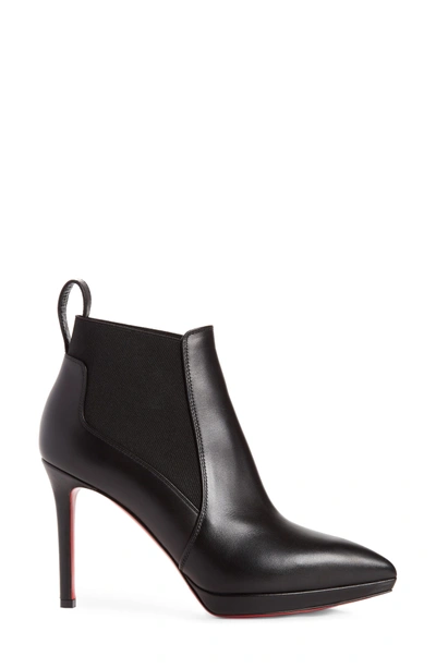 Shop Christian Louboutin Crochinetta Bootie In Black