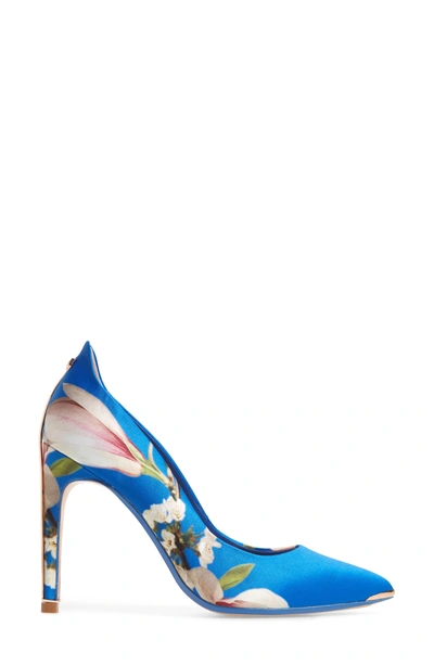 Ted Baker Hallden Pump In Blue Harmony Print Fabric | ModeSens