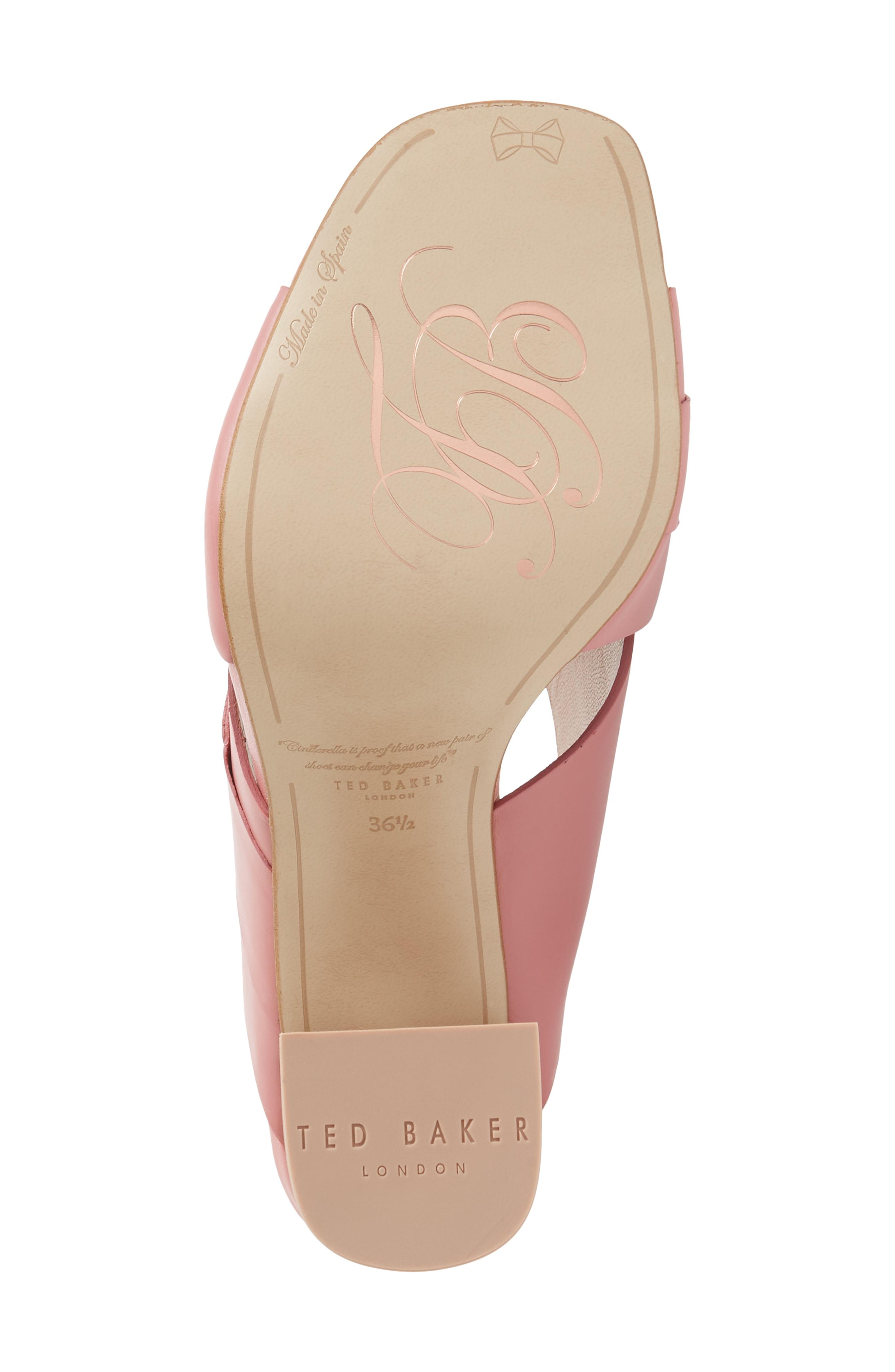 ted baker pink sandals