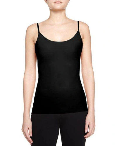 Shop Commando Whisper Basic-stretch Camisole In Black