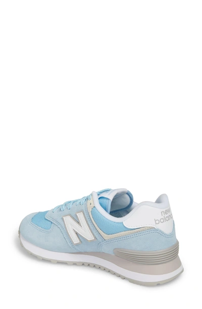 Shop New Balance '574' Sneaker In Blue/ Blue