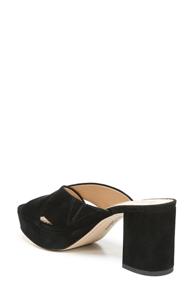 Shop Sam Edelman Jayne Sandal In Black Suede