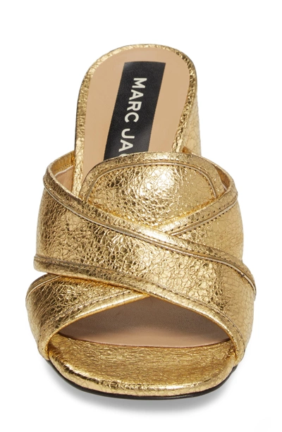 Shop Marc Jacobs Aurora Mule In Gold