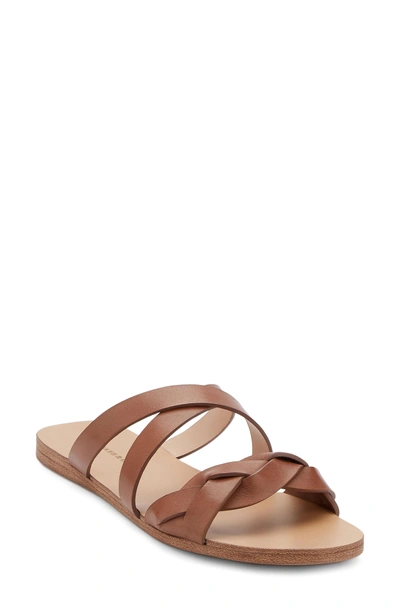 Shop G.h. Bass & Co. Scarlett Slide Sandal In Luggage Leather