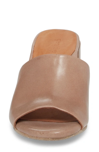 Shop Gentle Souls By Kenneth Cole Chantel Sandal In Putty Leather