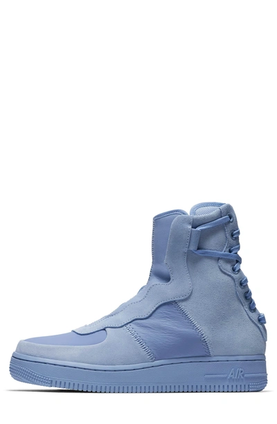 Shop Nike Air Force 1 Rebel Xx High Top Sneaker In Light Blue