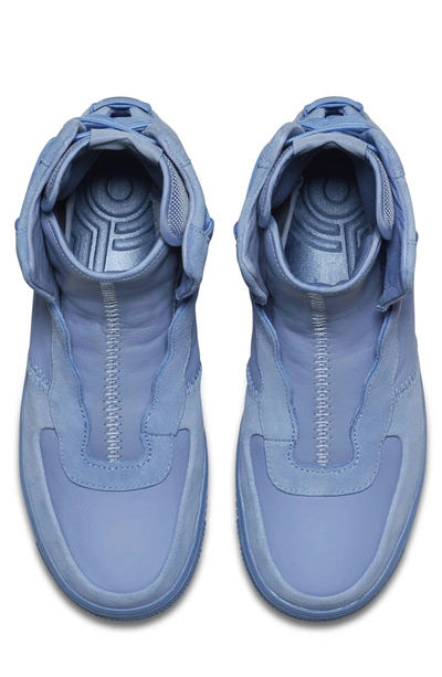 Shop Nike Air Force 1 Rebel Xx High Top Sneaker In Light Blue