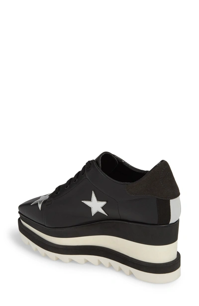 Shop Stella Mccartney Elyse Platform Oxford In Black