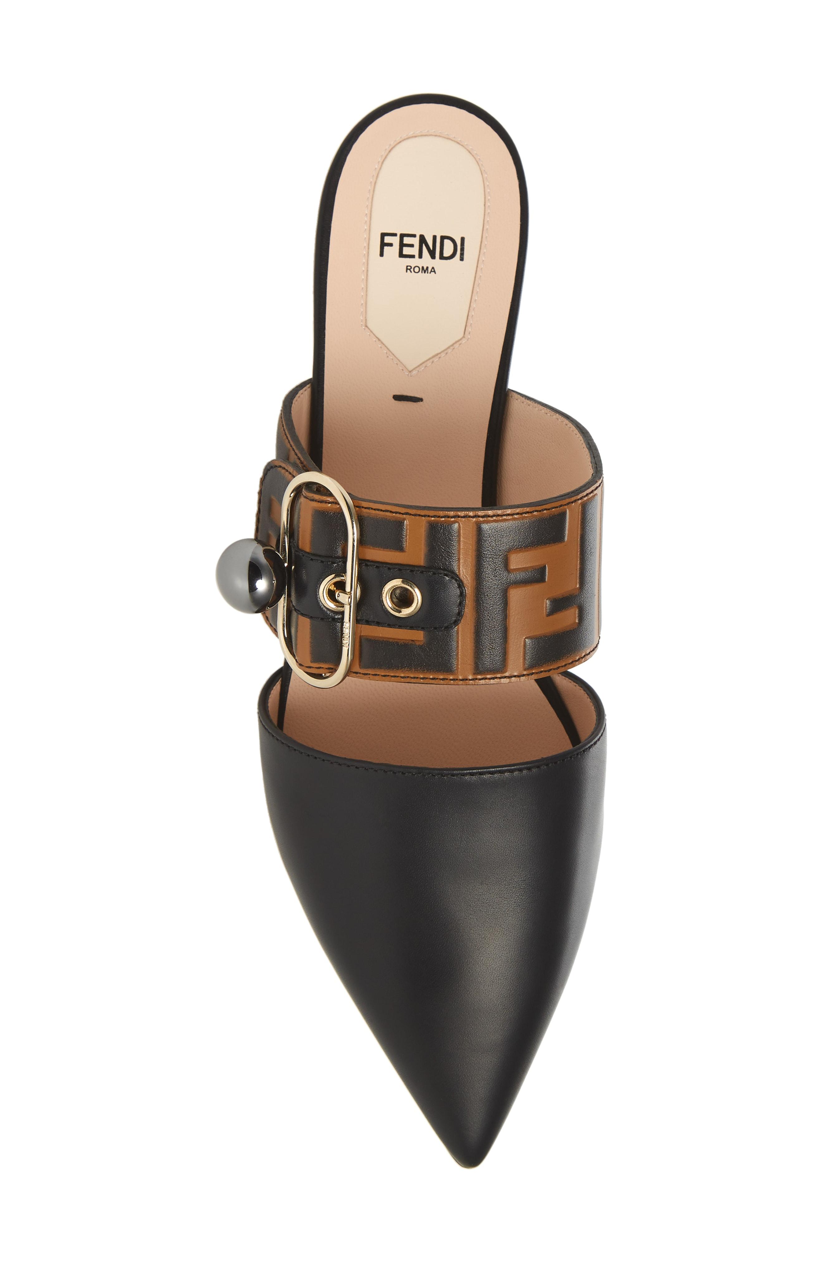 fendi sabot mules