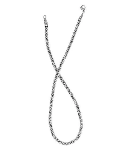 Shop Lagos 4mm Sterling Silver Rope Necklace, 18"l