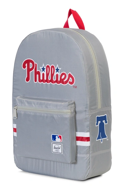 Shop Herschel Supply Co Packable - Mlb National League Backpack - Grey In Philadelphia Phillies