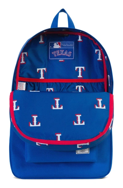 Shop Herschel Supply Co Heritage - Mlb American League Backpack - Blue In Texas Rangers