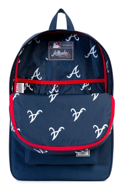 Shop Herschel Supply Co Heritage - Mlb National League Backpack - Blue In Atlanta Braves