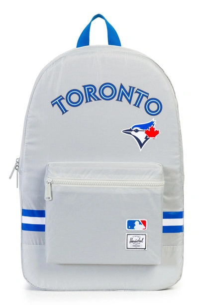 Shop Herschel Supply Co Packable - Mlb American League Backpack - Grey In Toronto Blue Jays