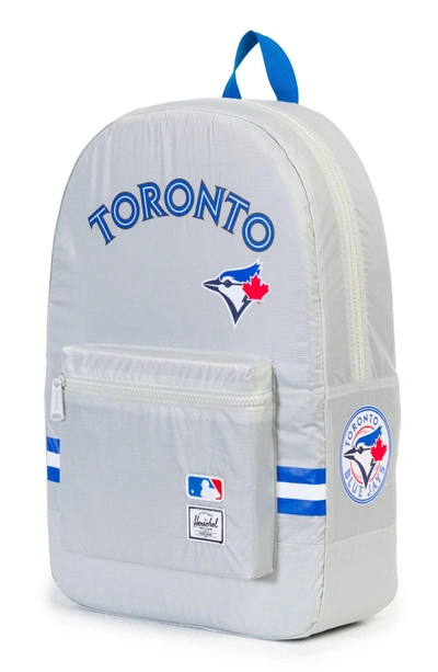 Shop Herschel Supply Co Packable - Mlb American League Backpack - Grey In Toronto Blue Jays