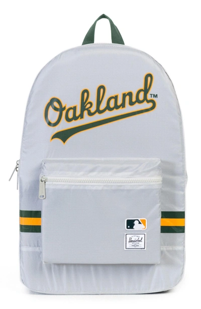 Shop Herschel Supply Co Packable - Mlb American League Backpack - Green In Oakland A