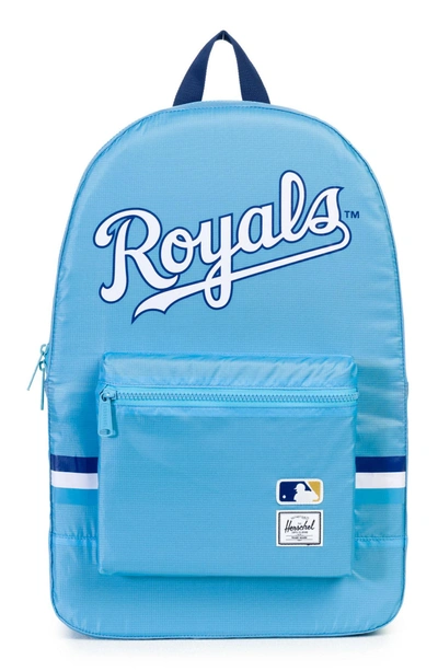 Shop Herschel Supply Co Packable - Mlb American League Backpack - Blue In Kansas City Royals
