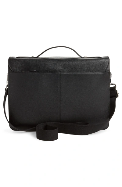 Shop Ted Baker Munch Leather Satchel Briefcase - Black