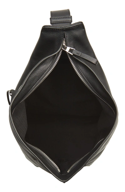 Shop Loewe Anton Leather Sling Pack - Black