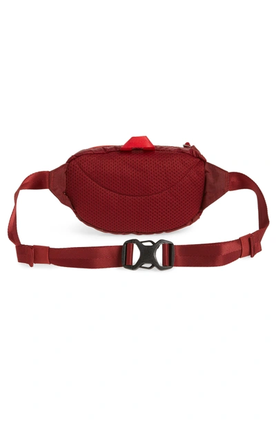 Shop Patagonia Travel Belt Bag - Red In Oxide Red