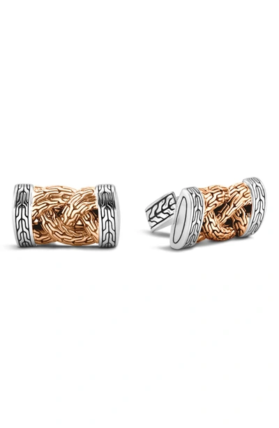 Shop John Hardy Silver & Bronze Cuff Links