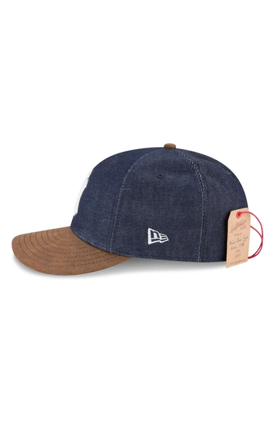 Shop New Era X Levi's Mlb Logo Ball Cap - Black In New York Yankees