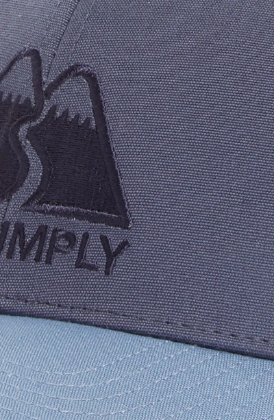 Shop Patagonia Live Simply Trucker Hat - Blue In Dolomite Blue
