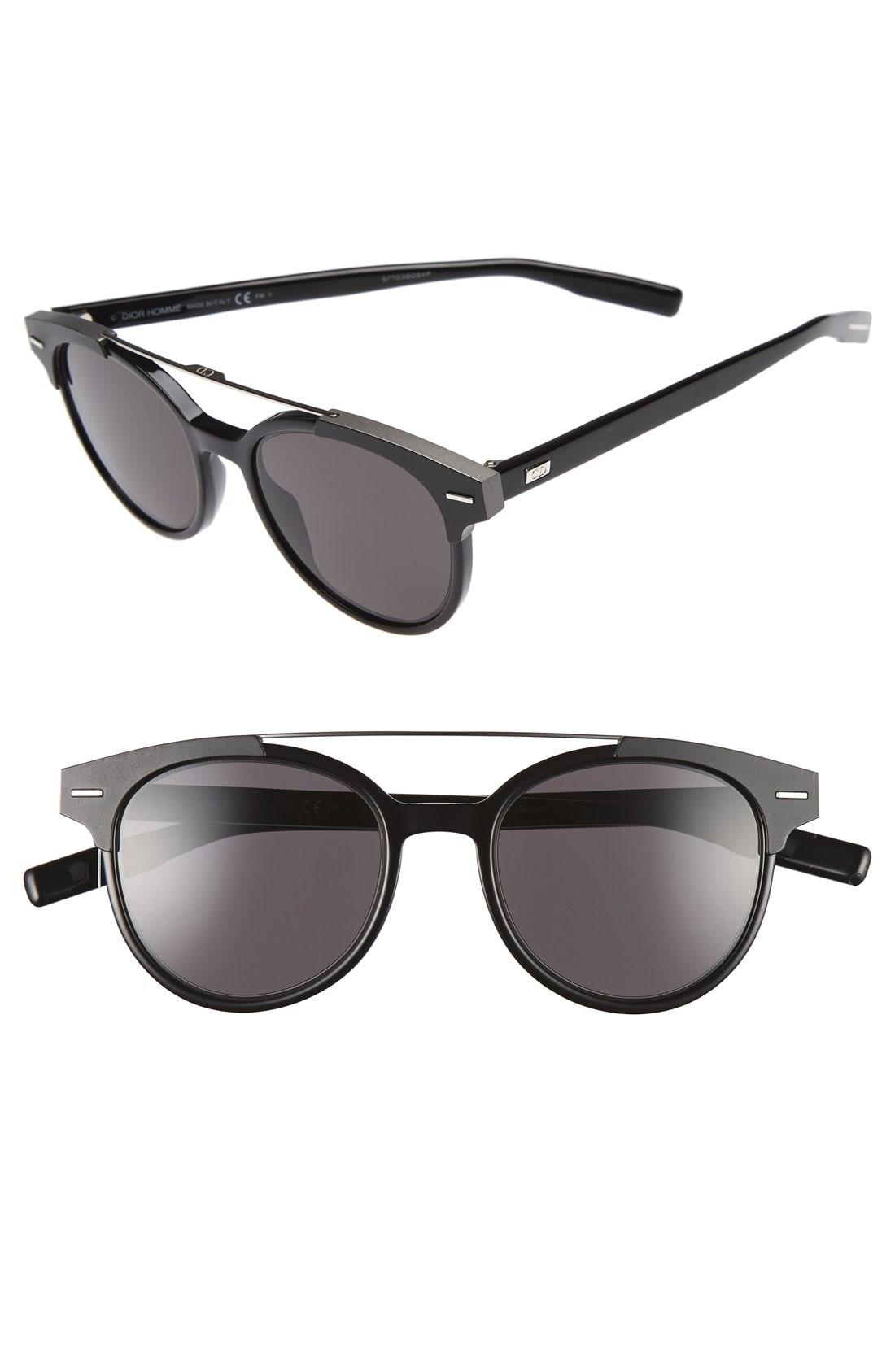 dior homme black tie sunglasses