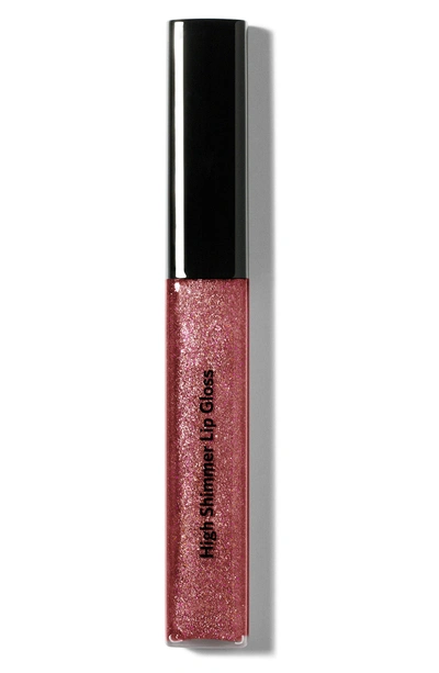 Shop Bobbi Brown High Shimmer Lip Gloss In Naked Plum