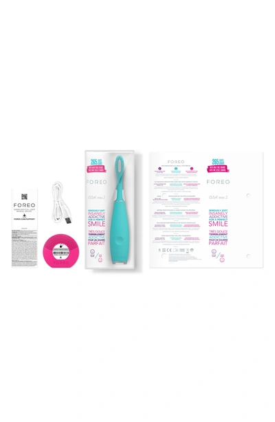 Shop Foreo Issa(tm) Mini 2 Sonic Toothbrush In Summer Sky (sensitive)