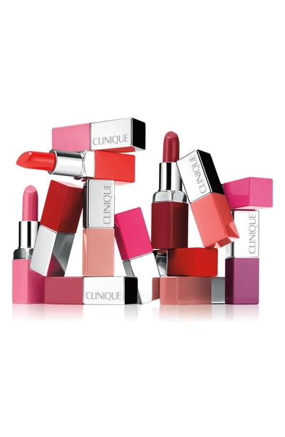 Shop Clinique Pop Lip Color & Primer In Poppy Pop