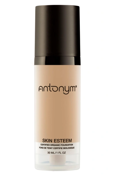 Shop Antonym Skin Esteem Organic Liquid Foundation - Tan