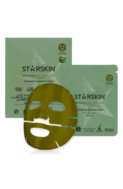 Shop Starskin The Master Cleanser Detoxing Sea Kelp Leaf Face Mask