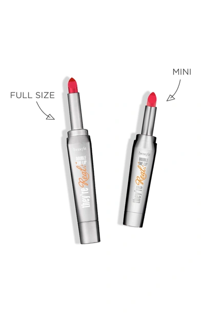 Shop Benefit Cosmetics Benefit They're Real! Double The Lip Lipstick & Liner In One In Juicy Berry