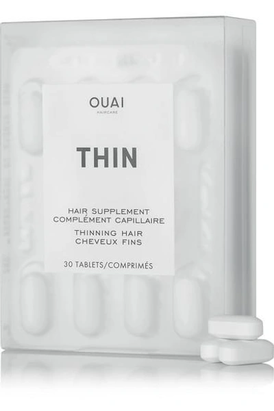 Shop Ouai Haircare Thinning Hair Supplement (30 Capsules) In Colorless