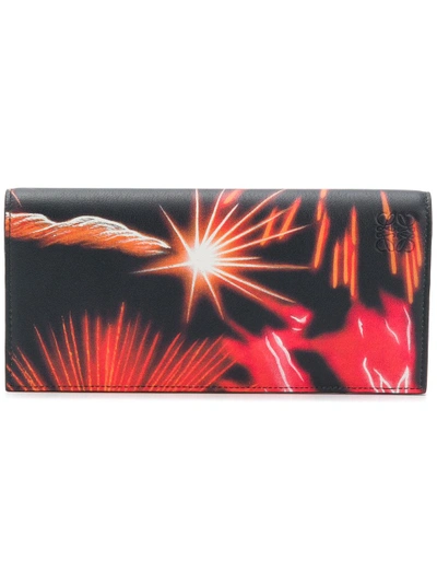 Shop Loewe Fireworks Print Wallet