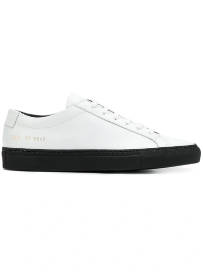 Shop Common Projects Contrast Sole Sneakers