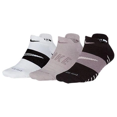 Shop Nike Women's Dry Cushion Low Training Socks - 3 Pack, White
