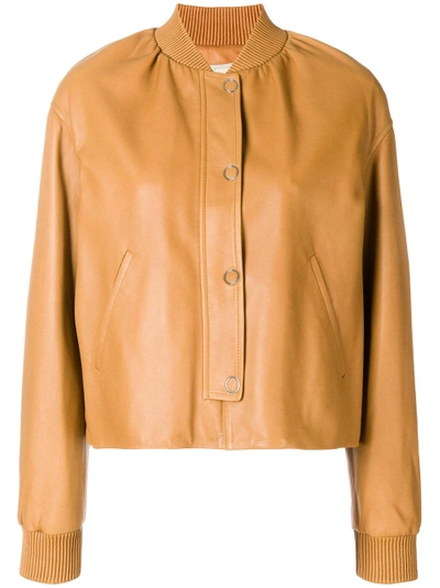 Shop Yves Salomon Bomber-style Jacket