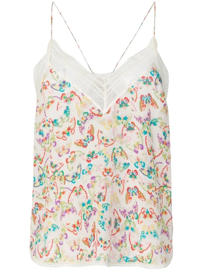 Shop Zadig & Voltaire Christy Butterfly Camisole