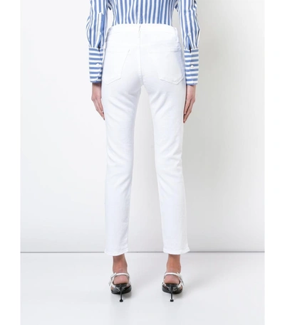 Shop Frame White Le Boy Blanc Jeans