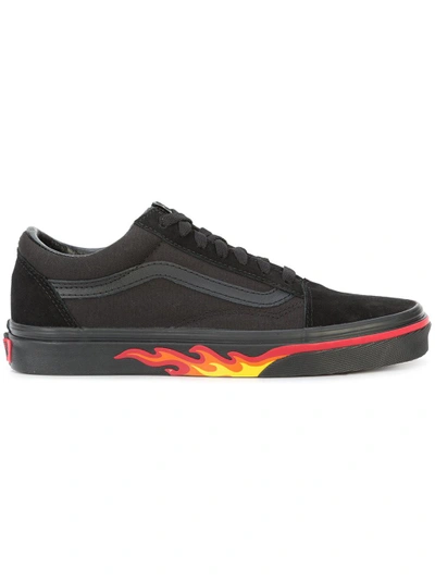 Shop Vans Old Skool Flame Lace-up Sneakers